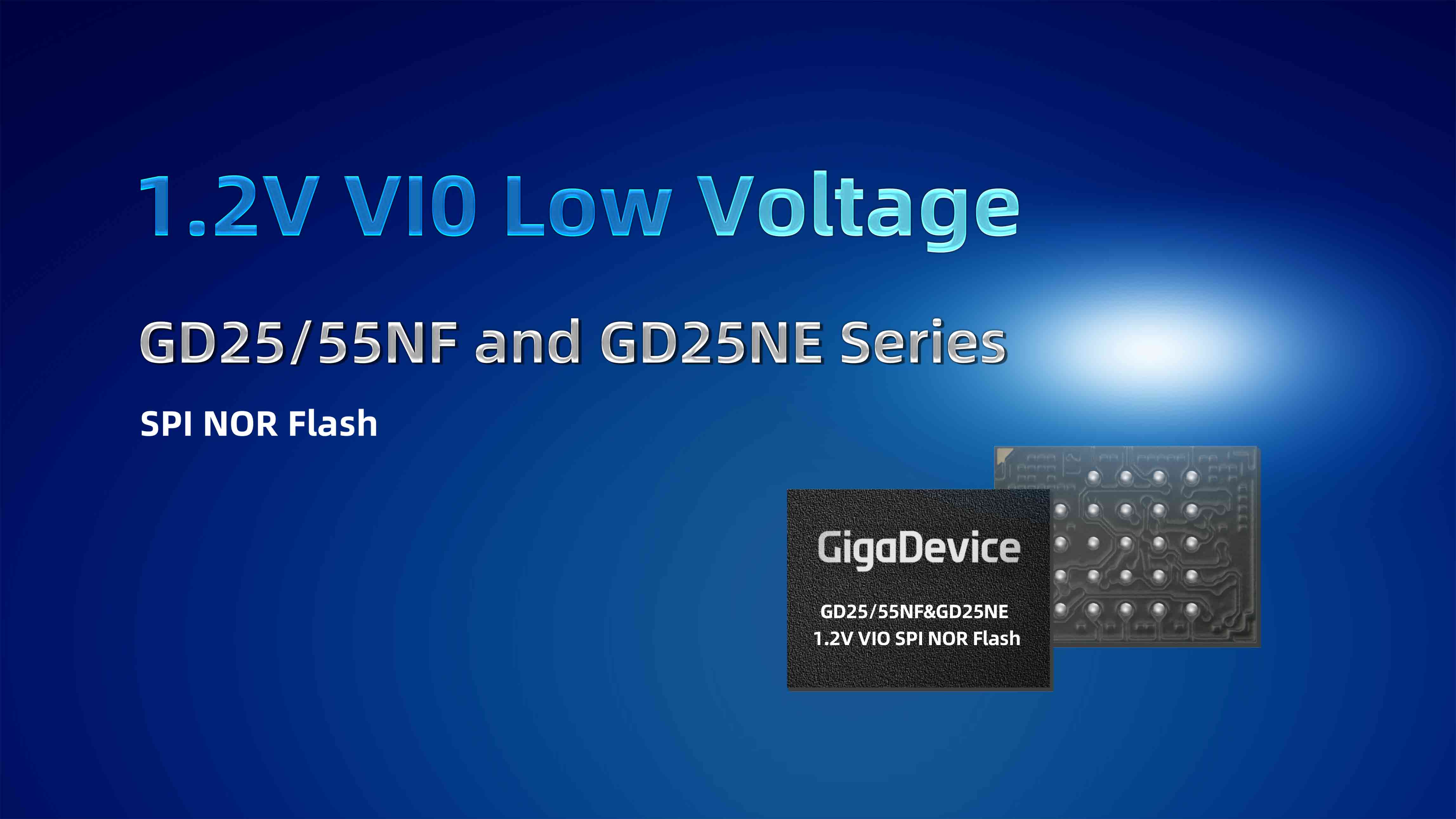 1.2V VIO NOR Flash Solution